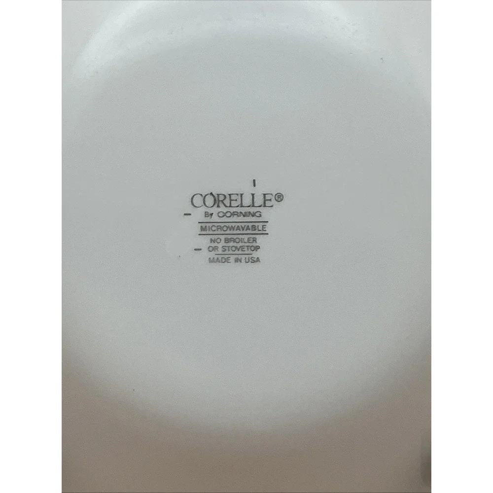 Vintage Corelle Winter Frost White 6-3/4